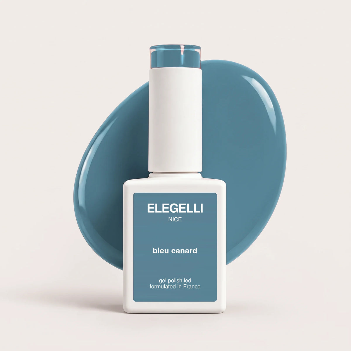 Elegelli gel polish 095 bleu canard - teal blue