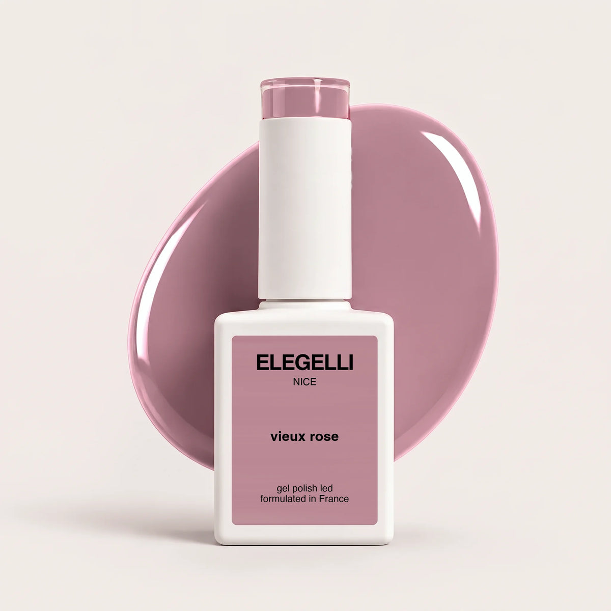 Elegelli gel polish 122 vieux rose - old rose