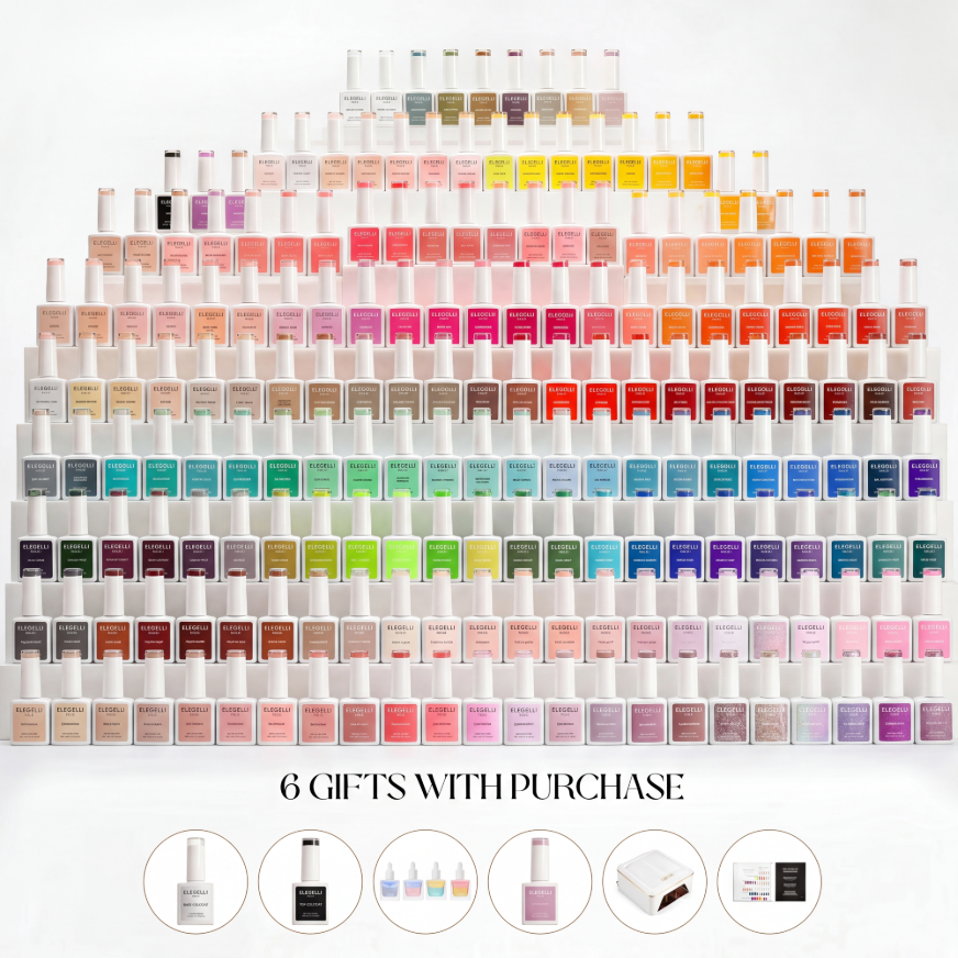 180 Gel Colors Complete Bundle Set