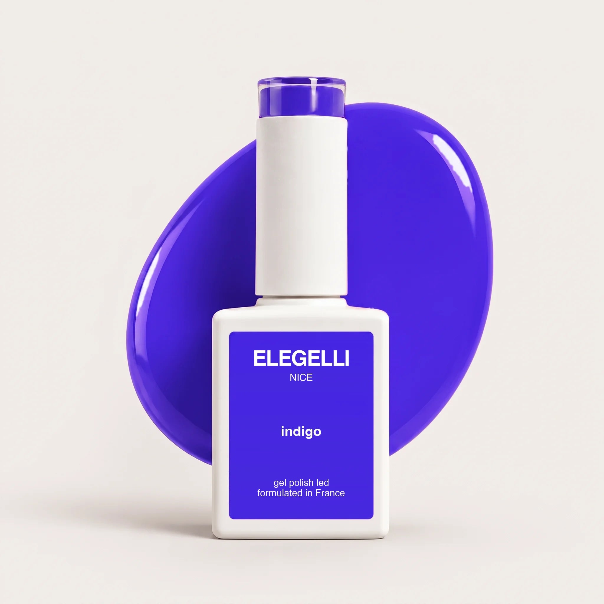 Elegelli gel polish 042 indigo - indigo