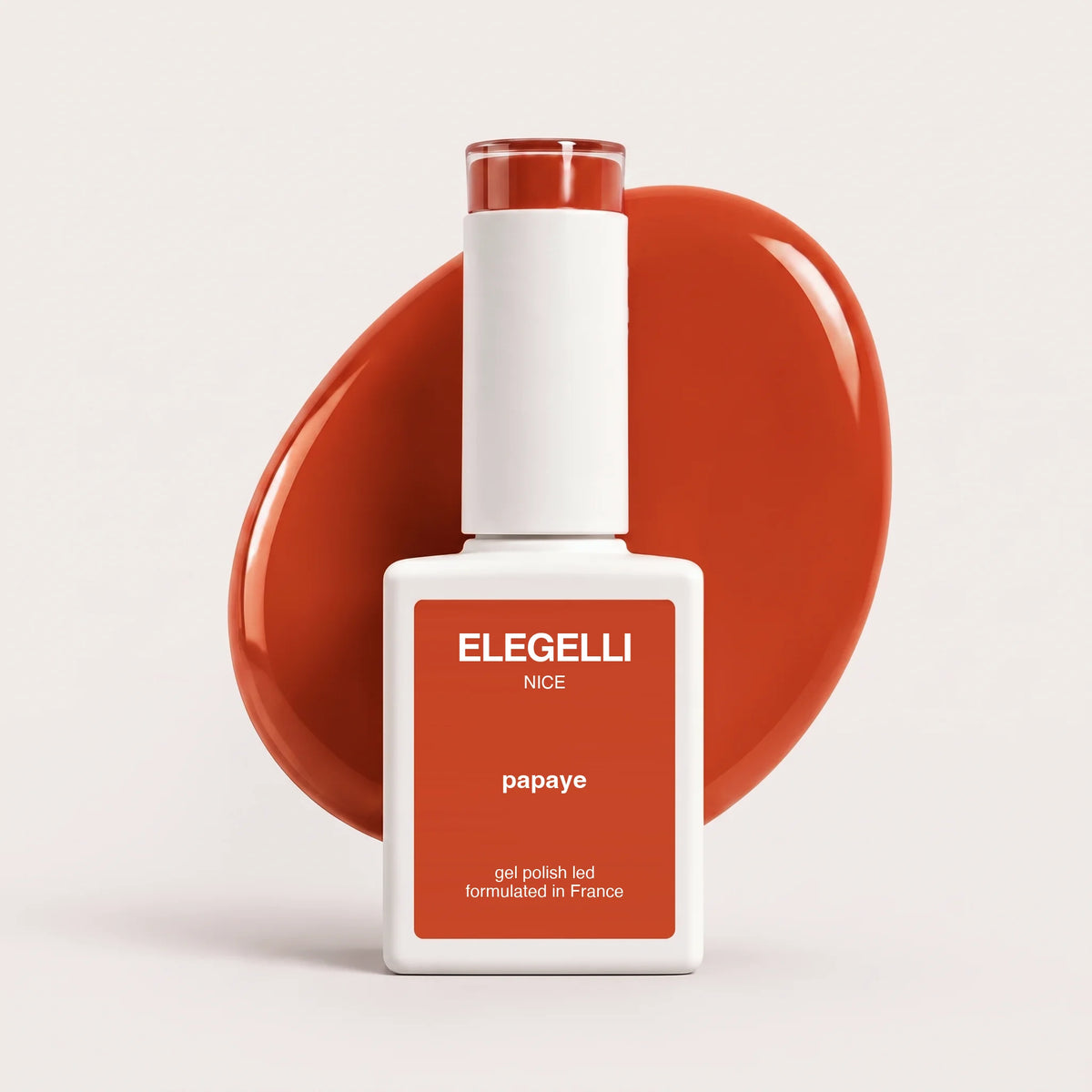 Elegelli gel polish 128 papaye - papaya
