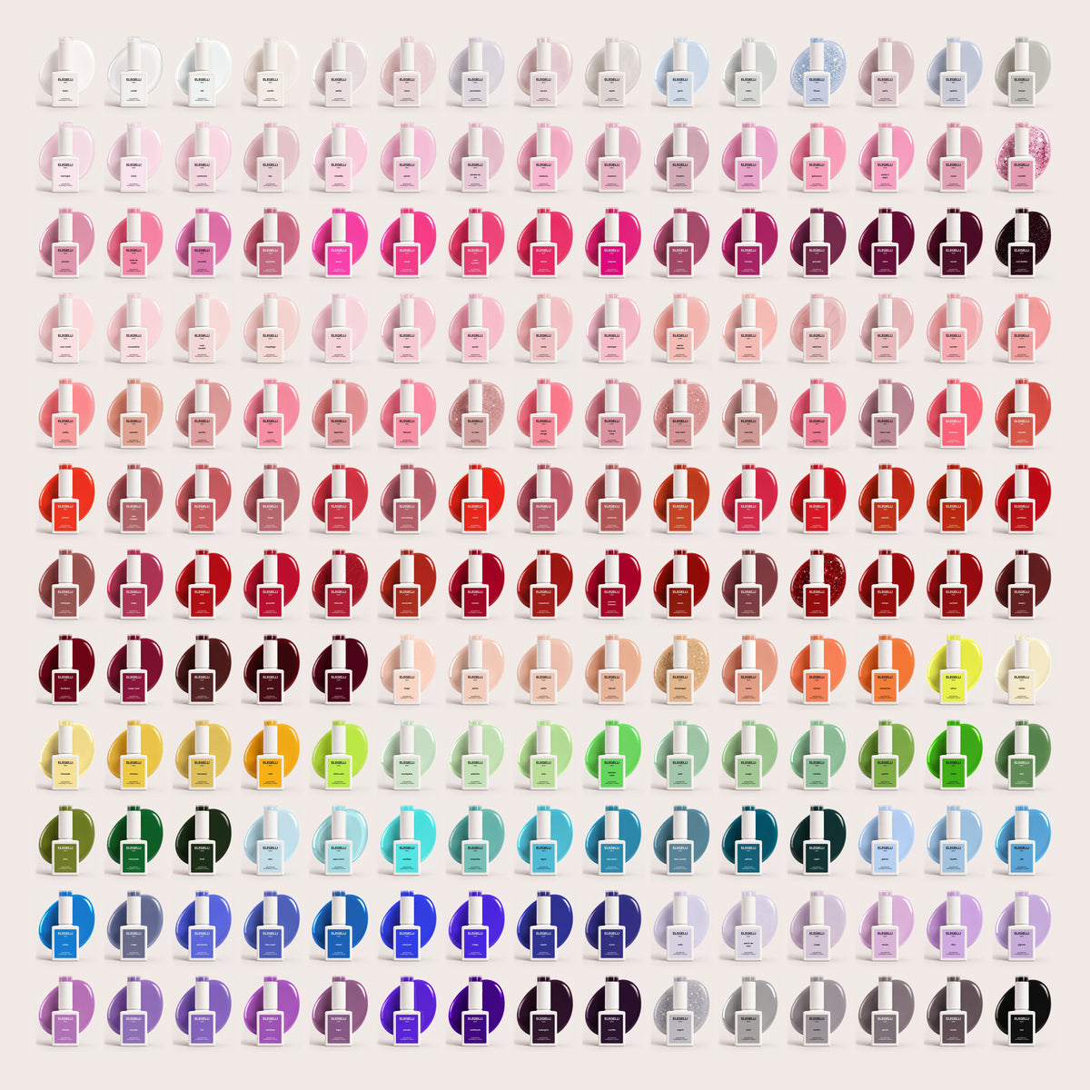 180 Gel Colors Complete Bundle Set